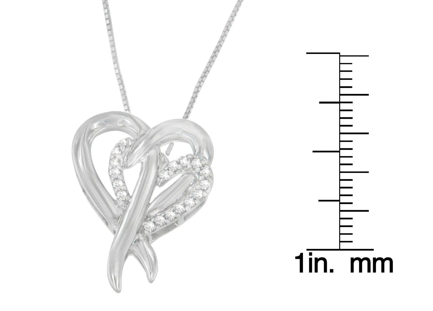 Wrapped in Love Heart Pendant