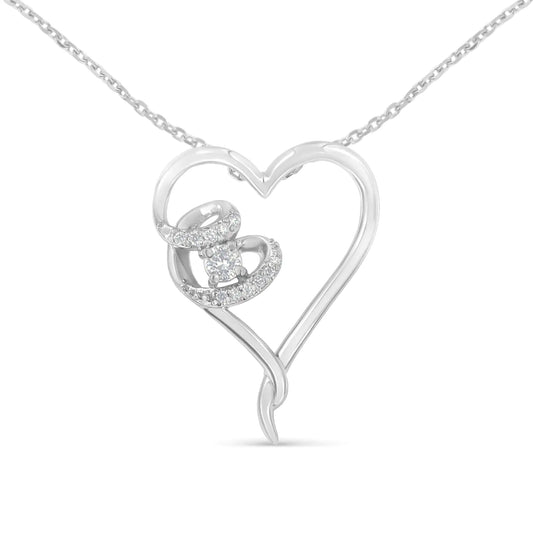 Sparkling Heart Pendant