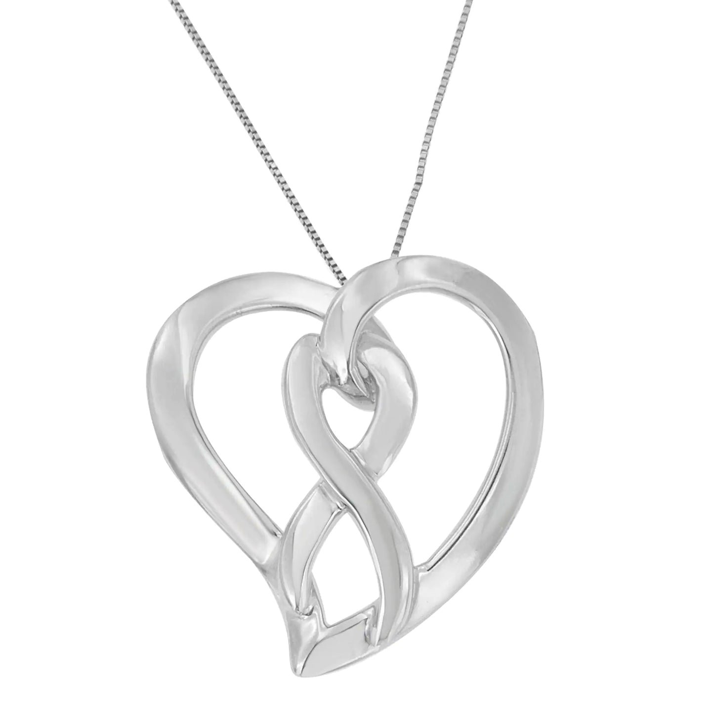 Heart and Infinity Pendant