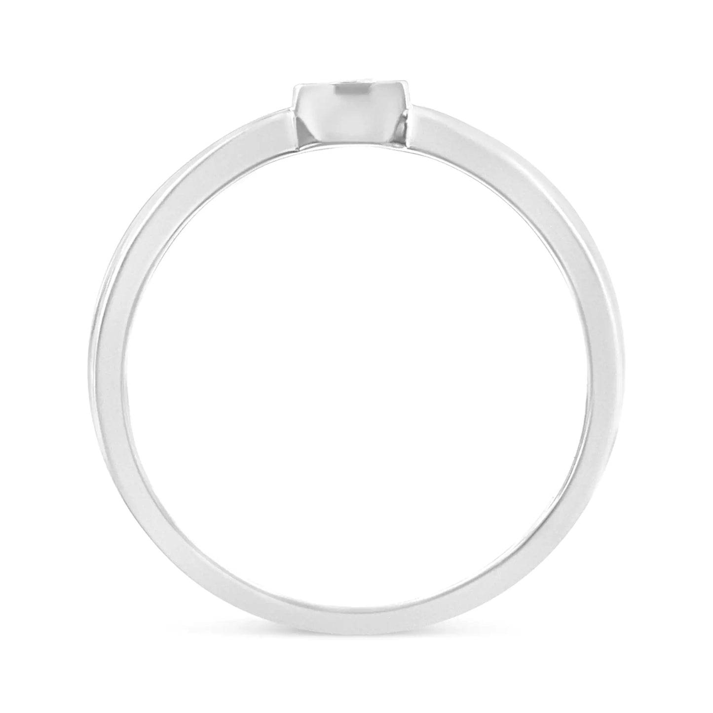 Oval Shaped Promise Ring