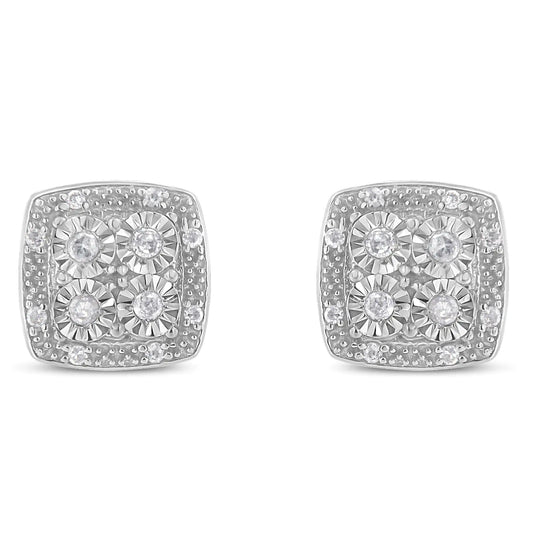 Quad Diamond Studs